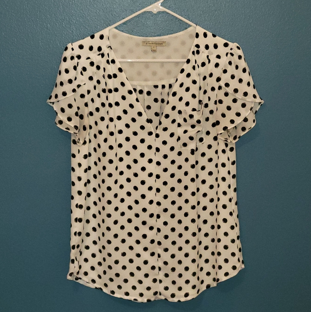 41 Hawthorn Carol Tulip Detail Blouse - M